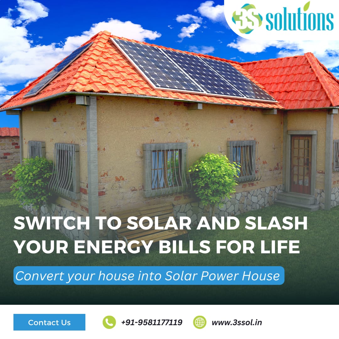 3s_Sol's tweet image. Switch to solar and slash your energy bills for life! Convert your house into a solar-powered home with 3S Solutions. Enjoy long-term savings and up to 27 years of warranty.

#3SSolutions #SolarInstallation #InstallSolar #RooftopSolarInstallation #ResidentialSolar #HomeSolar