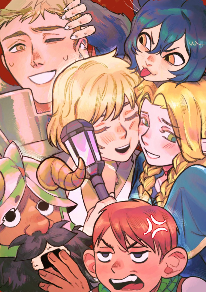 #dungeonmeshi family 🙏