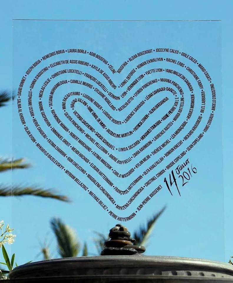 8 ans aujourd’hui… des douleurs toujours aussi fortes et le manque quotidien de nos morts, qui ne s’apaise pas avec les années. 
#14juillet2016 #AttentatNice