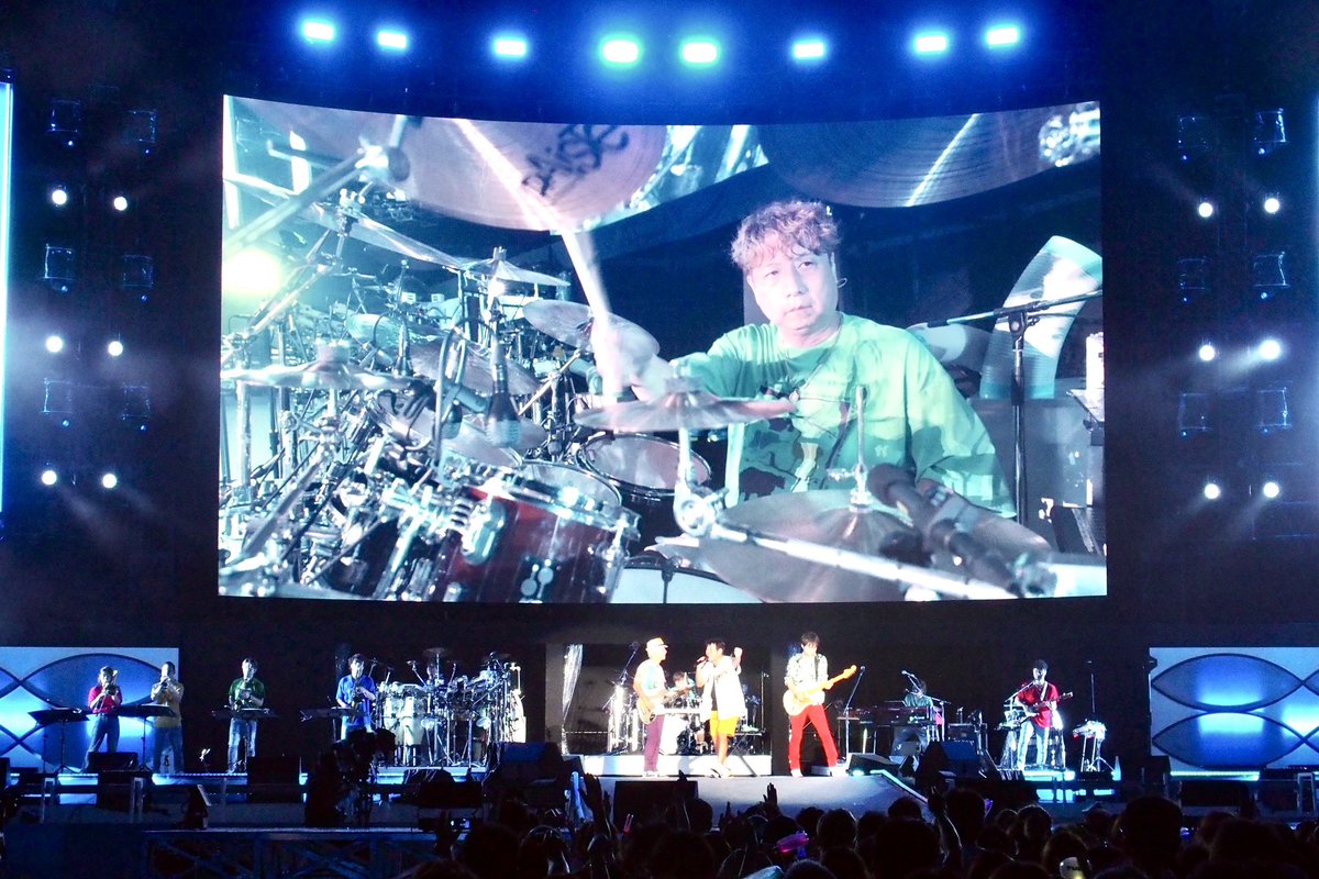 HaruhataMichiya's tweet photo. 甲子園LIVEおかげ様で最高でした♫
全スタッフ・共演してくれた皆様・最高のオーディエンス!!ありがとうございましたー😆🙌 https://t.co/x5BkojMPLj