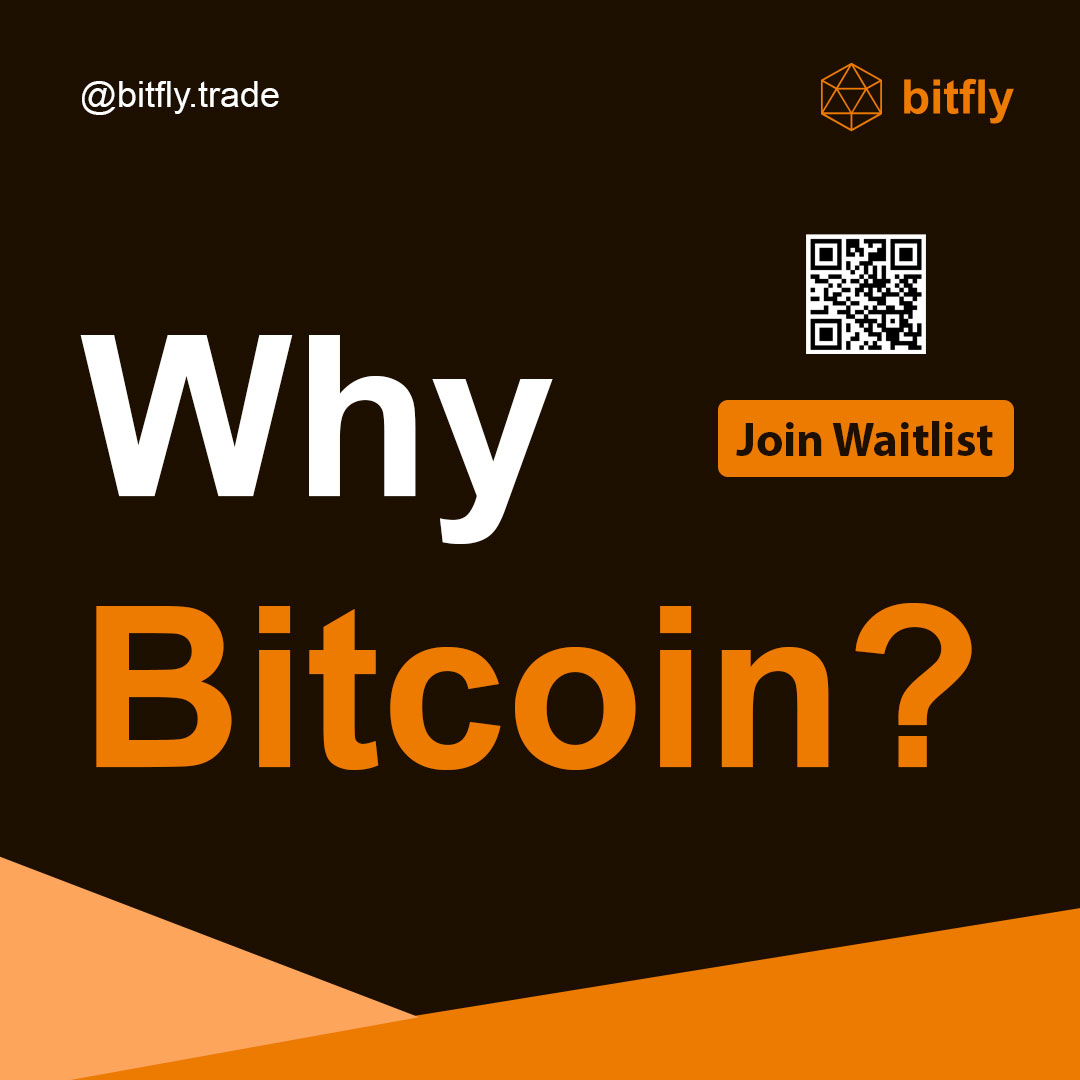 bitflyTrade's tweet image. 💡 Why #Bitcoin?

It's a hedge against inflation and a store of value.

Start trading with Bitfly.
Join our waitlist and get fee-free transactions on
launch!

🔗 bitfly.trade

#bitfly