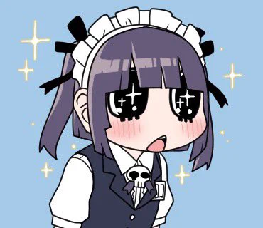 クールな女の子だと思って描いてたのにLINEスタンプにするとどうしても表情豊かになってしまう…