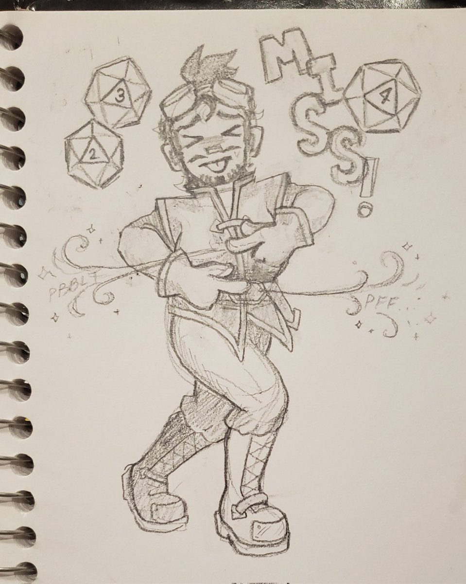 CelestialStari's tweet photo. World scary. Have some d&amp;d night doodles of my character https://t.co/ThlilJHeb9