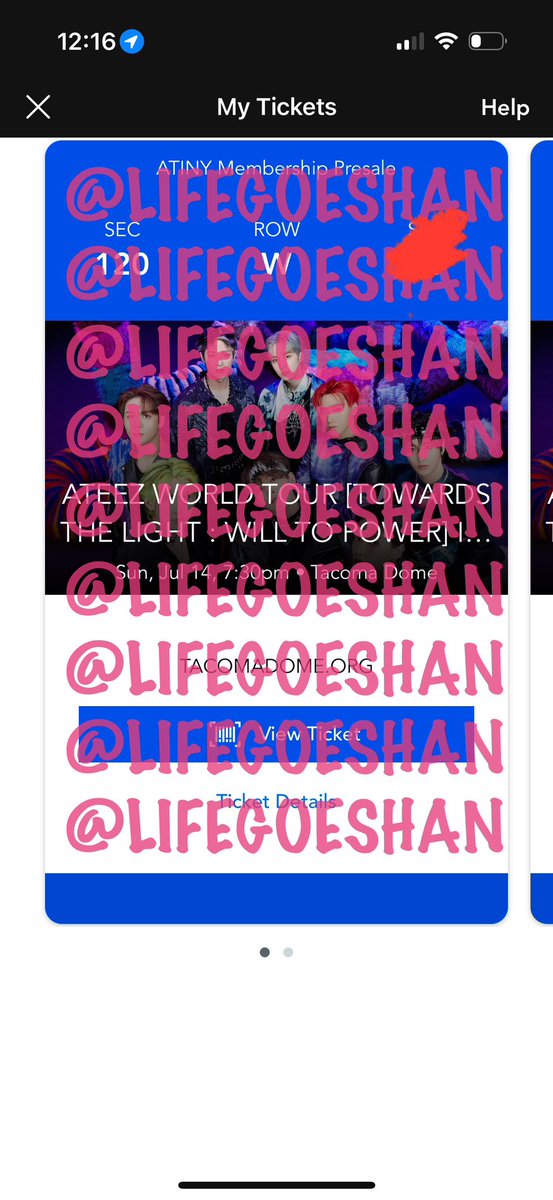 lifegoeshan's tweet photo. WTS ATEEZ World Tour Tacoma Dome tickets x2! 

sec 120, row W 

$300 for both but will negotiate! 

✨can dm for more proof! Also for sale on stubhub if you’d prefer to buy there. 

Can transfer in person tomorrow as well! 

🏷️ atiny towards the light will to power https://t.co/KbpZu1eqcI
