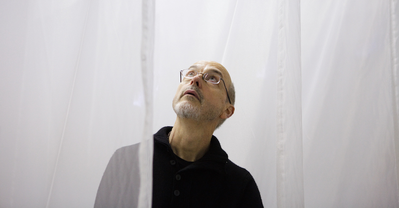Apollo_magazine's tweet photo. Bill Viola died on Friday at the of 73. For our March 2014 issue, @griffinjonathan interviewed the video artist and his wife and collaborator Kira Perov about how their elemental, often eerie work grappled with some of life’s biggest questions