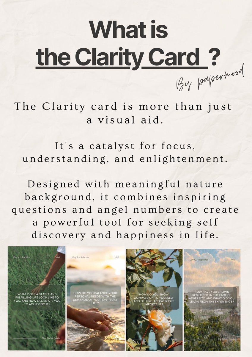 bellthima's tweet photo. What is the Clarity card ? 
Let’s find out guys !! 

https://t.co/N6DecTQjkI

#SelfCareIsSelfLove https://t.co/YSvDWlbYHZ
