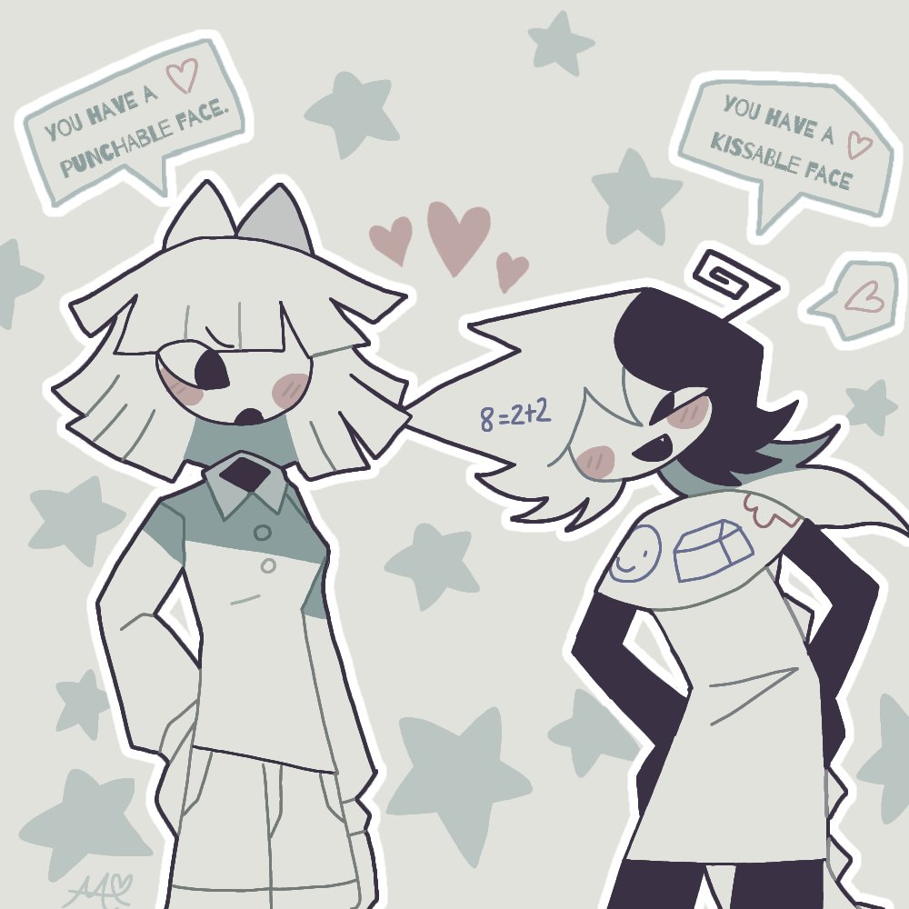 Zip x Claire I drew this for a friend!(Oc designs by @A3DGhost