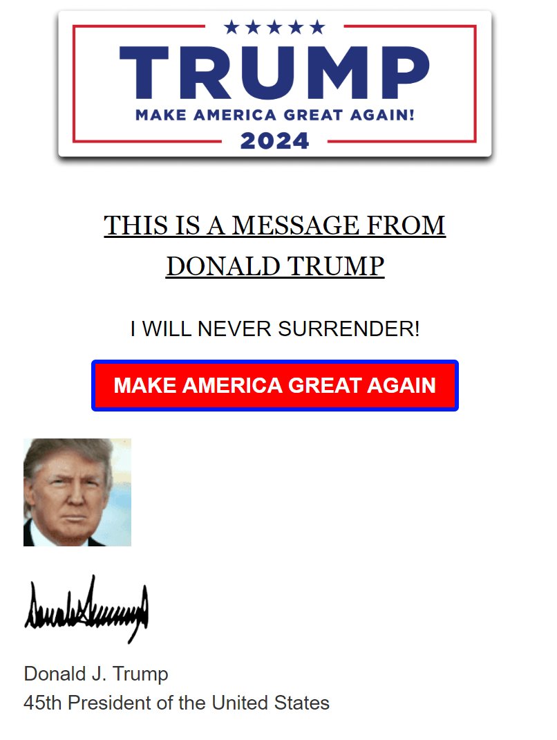DontTreadOnUS's tweet photo. #IwillNeverSurrender
#Trump2024
#AmericaFirst
#MAGA https://t.co/Z1kgM6JiHG