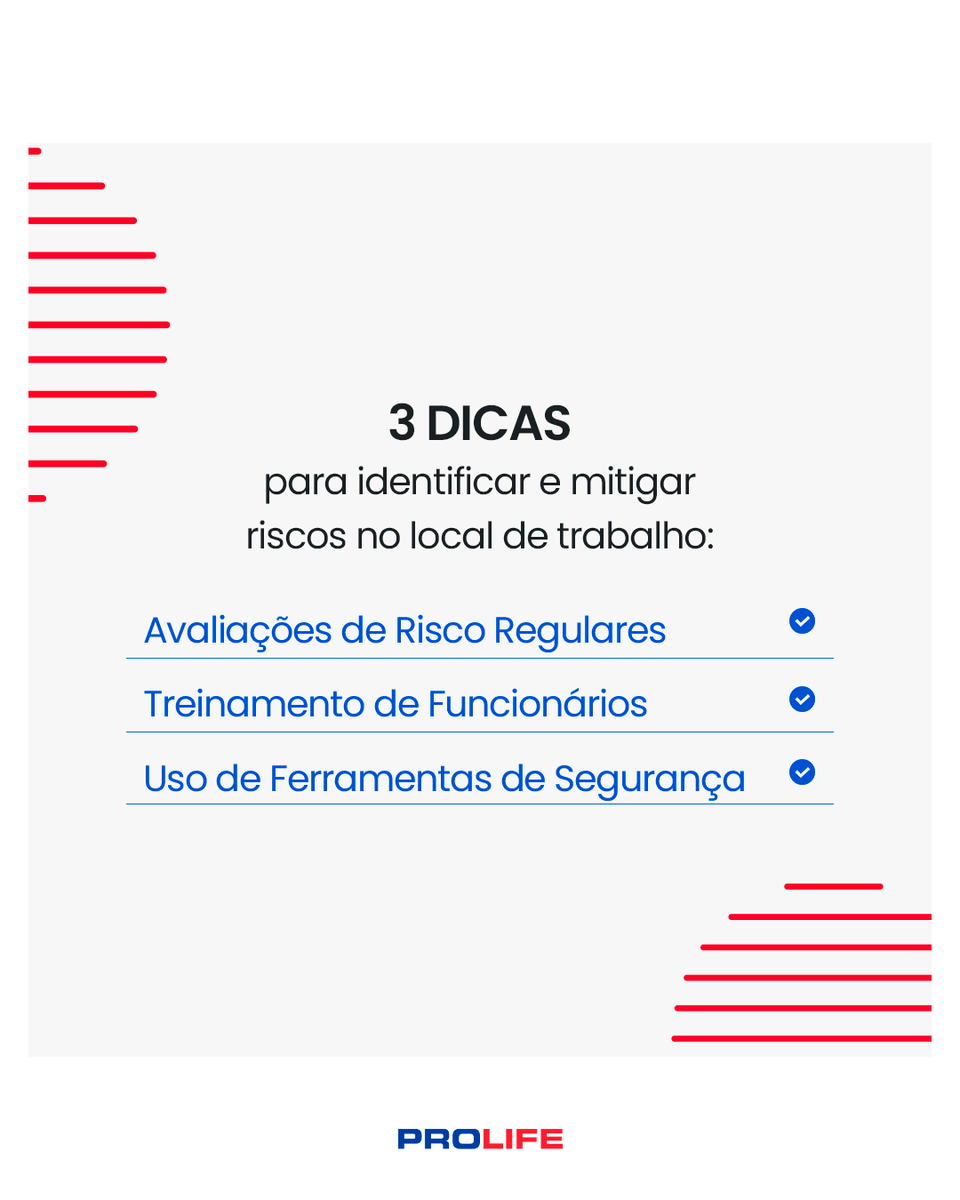 BrasilProlife's tweet photo. Três Dicas para Identificar e Mitigar Riscos no Local de Trabalho 🛠️

Essas práticas são essenciais para manter um ambiente de trabalho seguro e reduzir a ocorrência de acidentes. https://t.co/i2GvM57u2F
