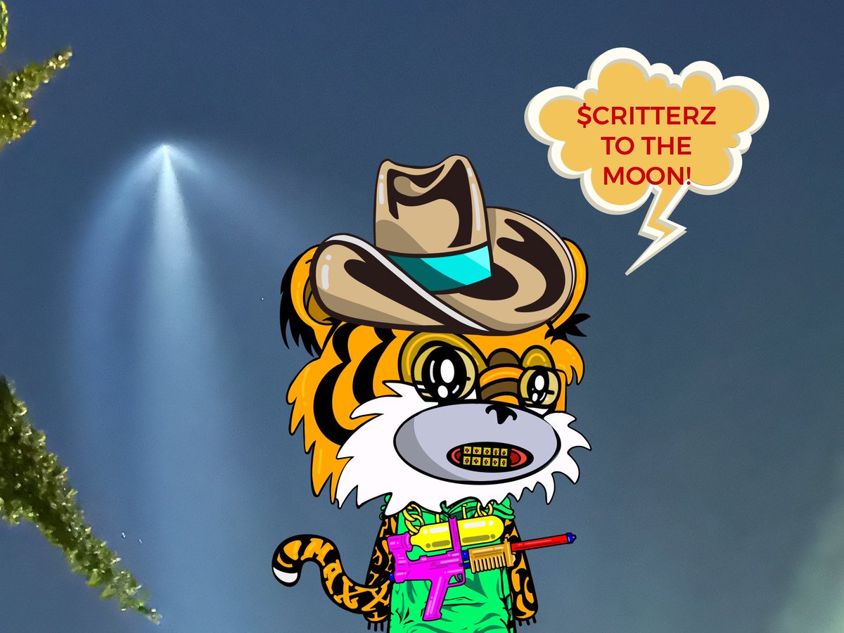 critterzcoin's tweet image. $CRITTERZ about to enjoy space travel ✨✨✨