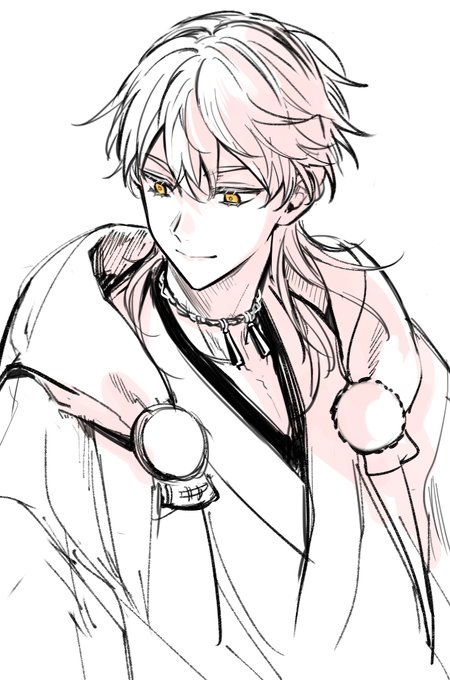 鶴丸国永(刀剣乱舞) 「」|七味のイラスト