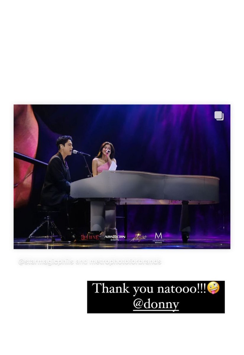 “Thank you natooo!!!🤪” — Belle

Iba talaga kapag special siya lang kakaibang emoji 😭🤍

BELLELIEVE BIRTHDAY CONCERT

#BELIEVETheConcert
#BELIEVETheBirthdayConcert 
#BelleMariano #DonBelle