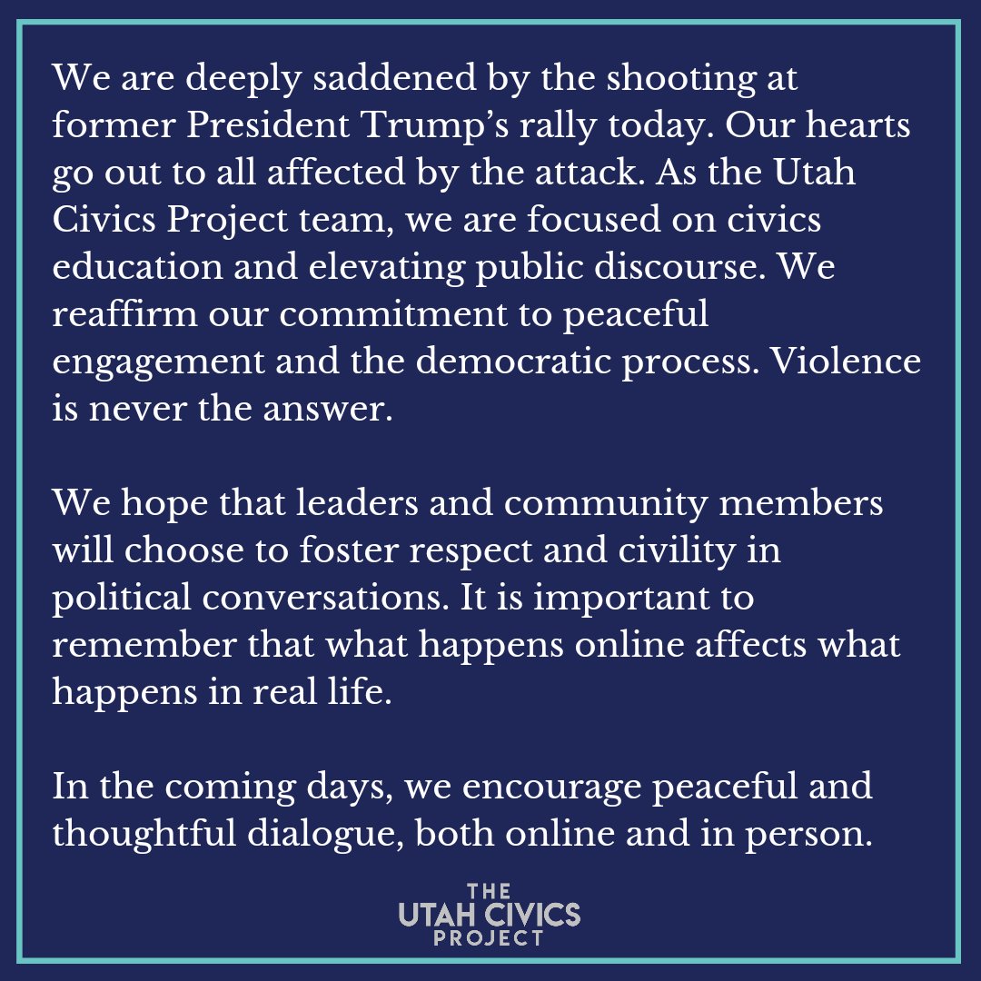 Utah Civics Project tweet media