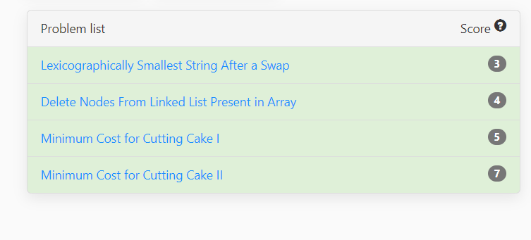amanpurohit785's tweet image. Solved 4/4 questions in today's Leetcode Weekly Contest 406 🥳
#leetcodecontest #startup #maang #upskill
