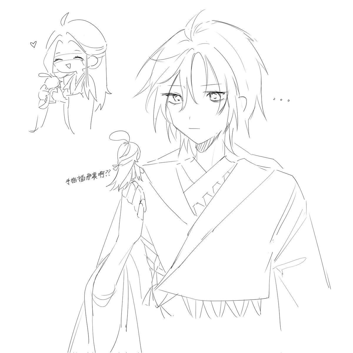 tkw_dnmi's tweet photo. 荊高ちゃん！！！！ﾆｼﾞパペのパロ(?)
(忘川皮，歷史向) https://t.co/DVXIHb5jXe
