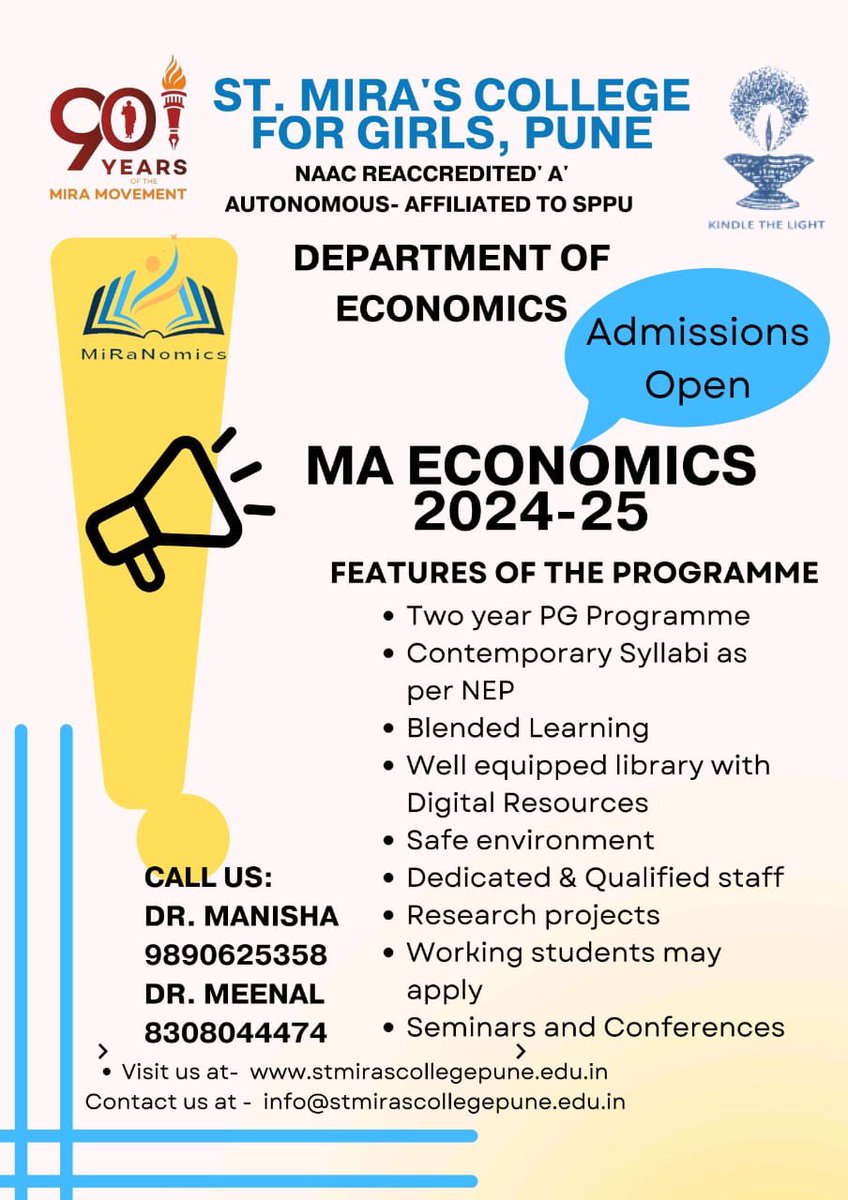 StMirasCollege's tweet photo. 🎓 Ready to Take the Next Step in Your Academic Journey? 🚀
🔍 Explore our diverse range of courses and find the perfect fit for your academic and professional goals.
📌 For more details and to apply, visit:https://t.co/ORYwyOtQpU #PGAdmissions #HigherEducation #GraduateStudies https://t.co/y27B7O8Wcj