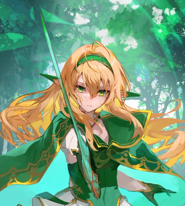 剣のエルフ ユリシス #オリジナル