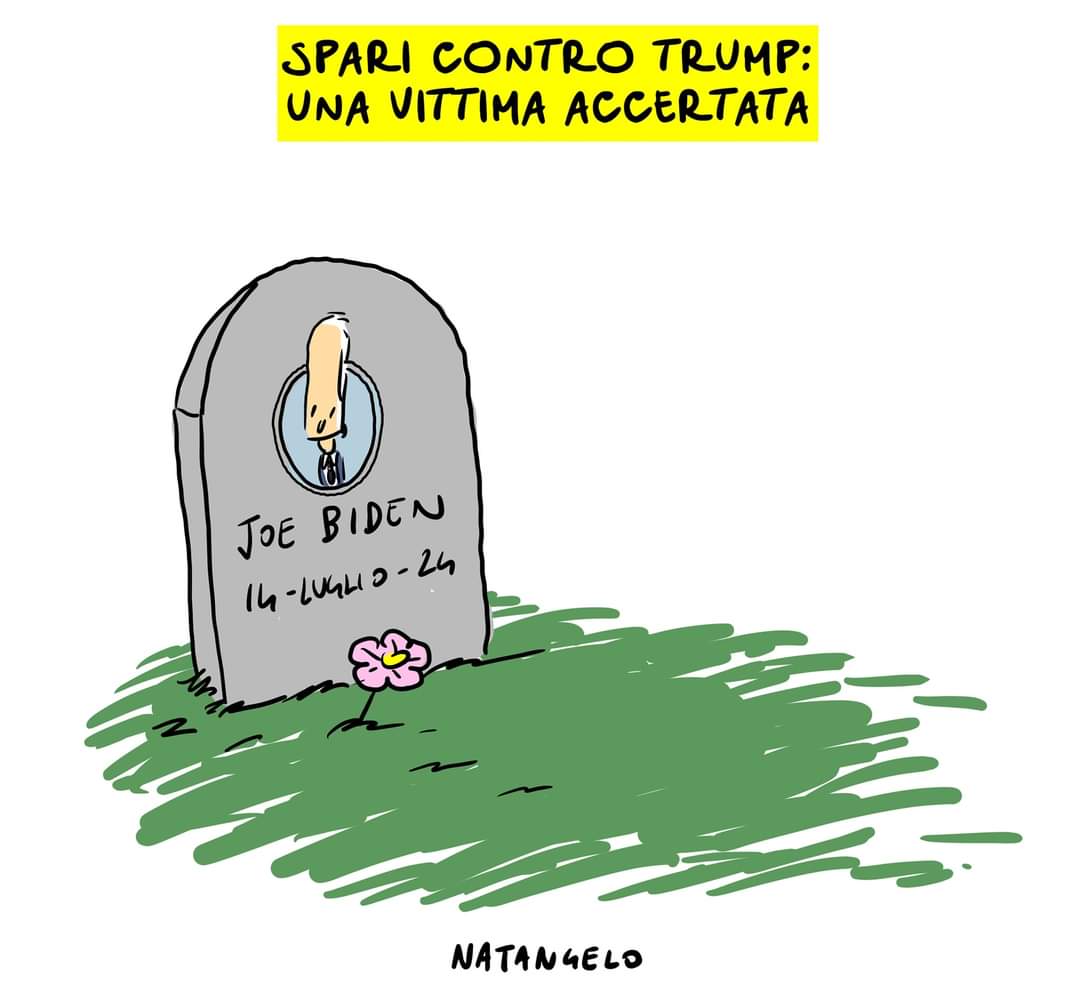 Adesso Trump sarà pure un martire.