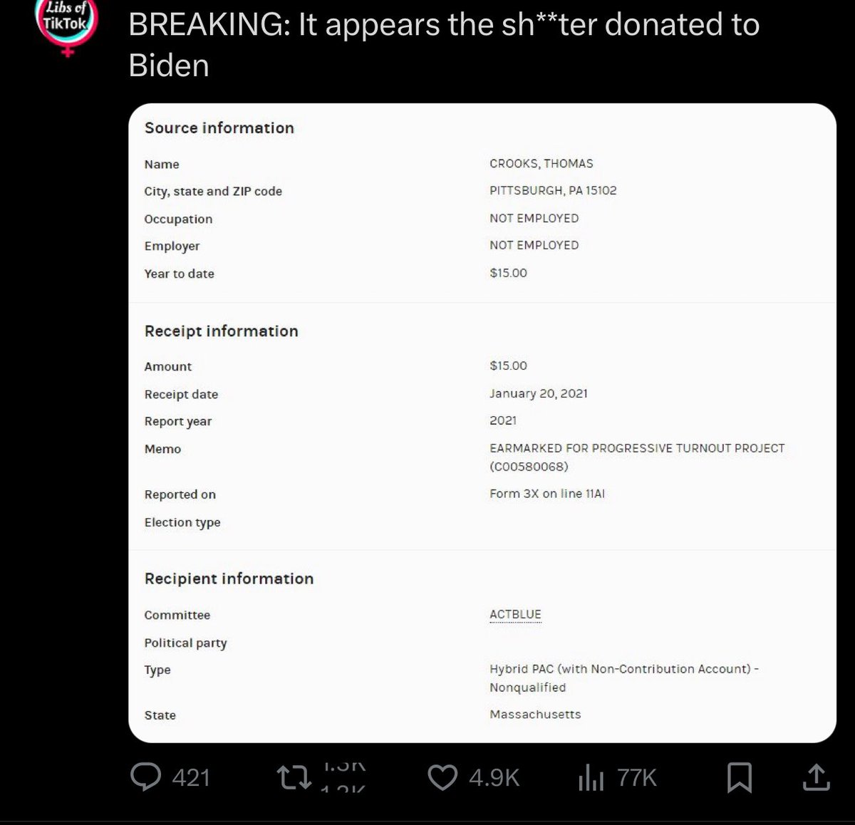 realBenBeckham's tweet photo. @BrendanMcInnis @krassenstein https://t.co/tqU1h64eUe