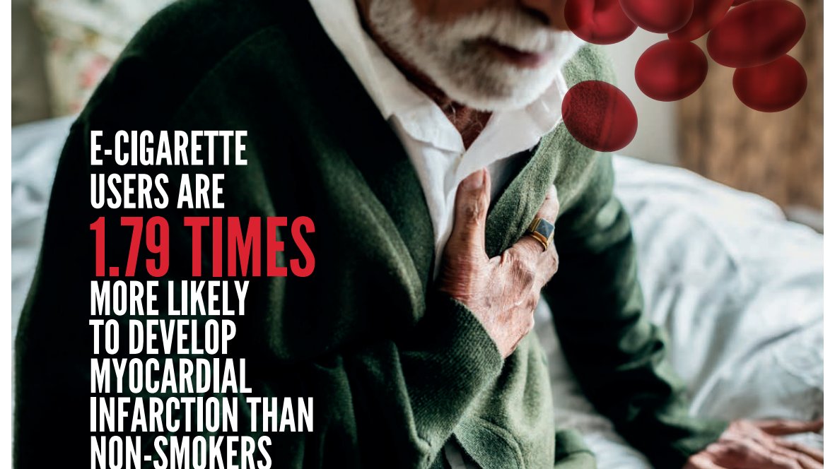 "A growing body of literature suggests  that e-cigarettes are associated  with an increased risk  of cardiovascular and other  morbidity and mortality." And the body of literature will keep growing as more evidence of harms emerges. world-heart-federation.org/wp-content/upl…