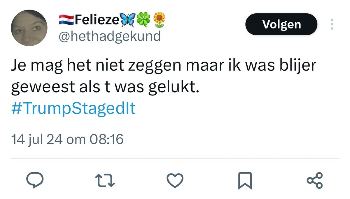 Sandervandam2's tweet photo. Tuurlijk mag je dat wel zeggen. Laat de wereld maar zien wat voor een secreet je bent. https://t.co/g4bAqAA517