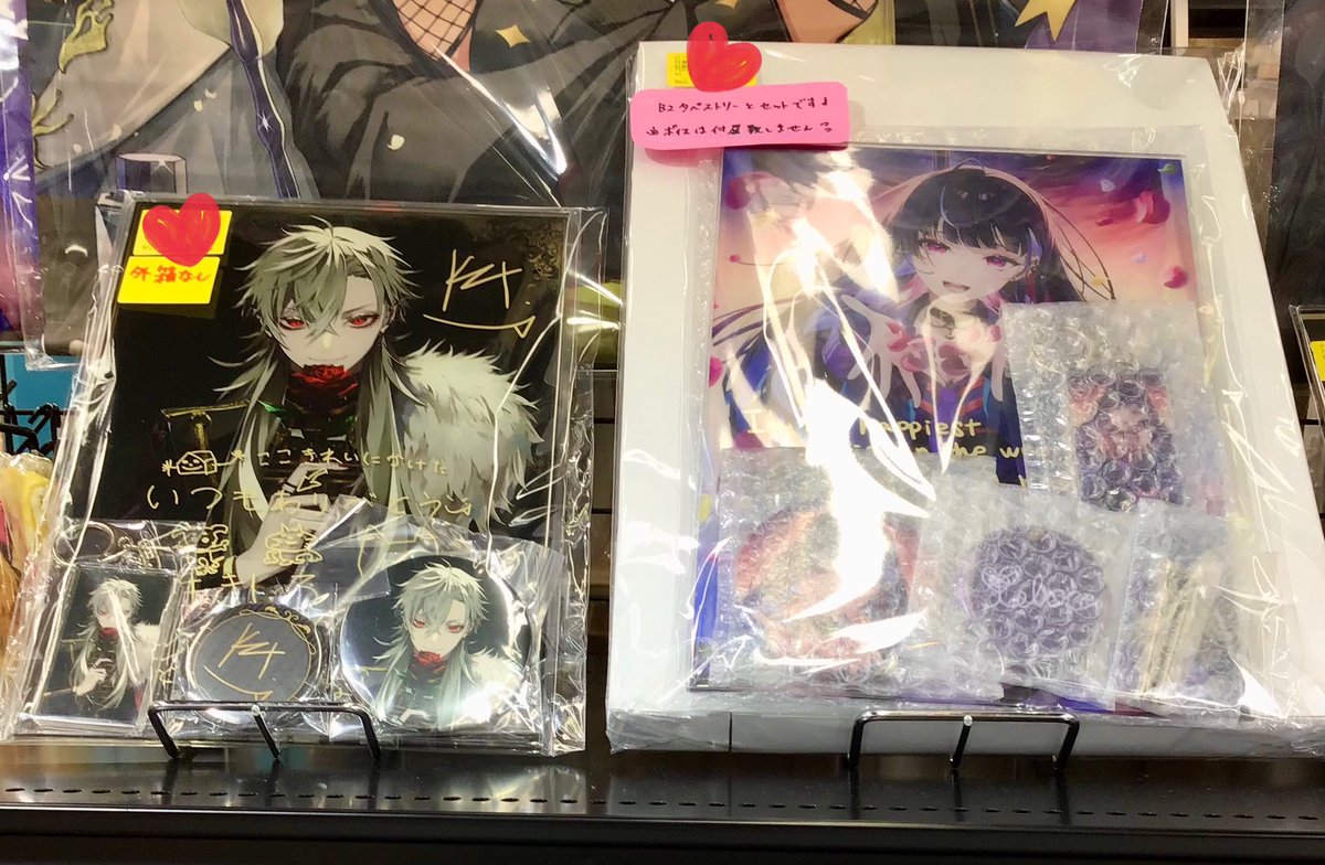 狂蘭メロコ誕生日グッズ2024 A5アクリルパネルセット缶バッジ&チェキ風