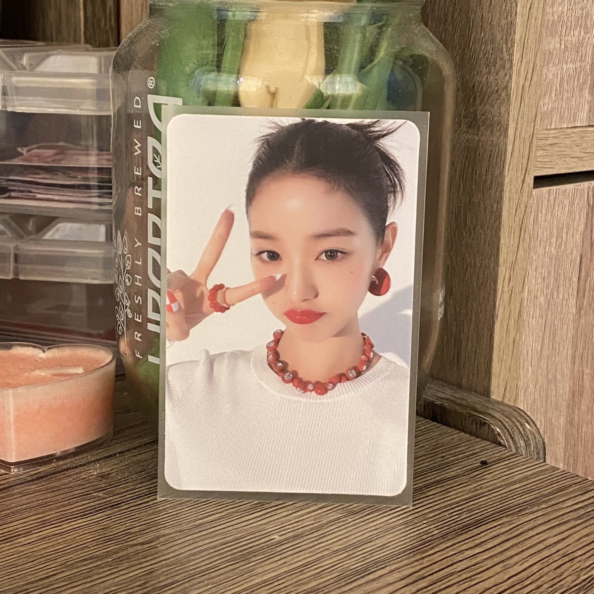 earthtocloo's tweet photo. wts/lfb.. 🎀

- wonyoung afli peace 
- PCD sale ❤️
- ₱100 payo only
- mint condi, x sensi

comment or dm if interested! 🤍 

tags wts lfb ive wonyoung peace afterlike afli jewel case version album photocard ph https://t.co/pgFHAJOIZJ