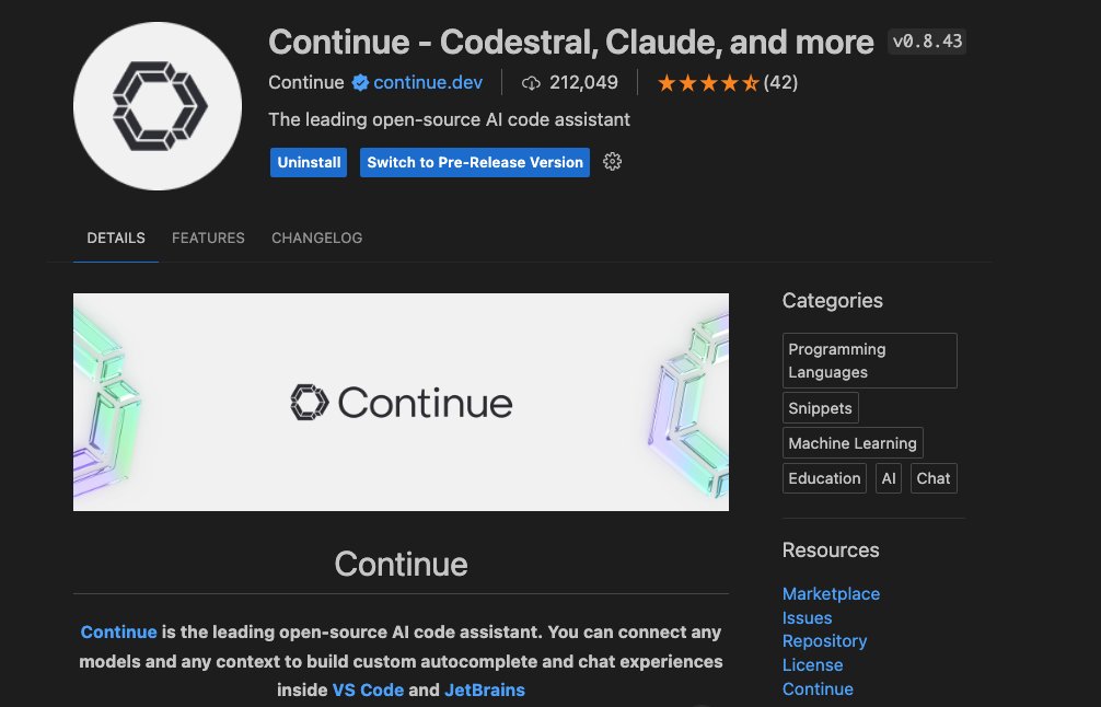 jayjanyani's tweet image. Just discovered @continuedev, an awesome open-source AI code assistant! 🎉 It's compatible with most models and totally open-source.
Can't wait to dive in this weekend! 🚀
#AI #OpenSource #CodingAssistant #buildinpublic #buildingpublic #indiehacker