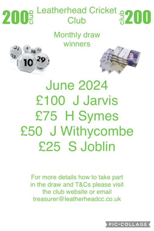 200Club winners #Pitchero
leatherheadcc.co.uk/news/200club-w…