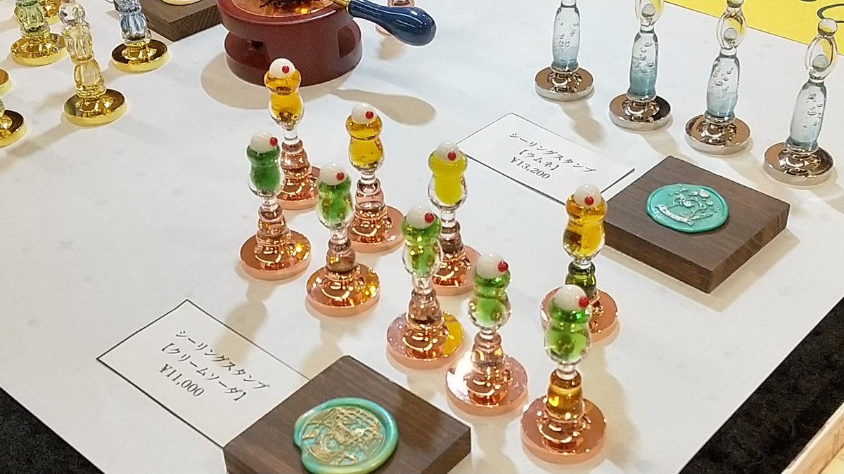 シーリングスタンプ　paraglass パラグラス パラグラスさんの販売会絶賛開催中！！シーリングスタンプの在庫は