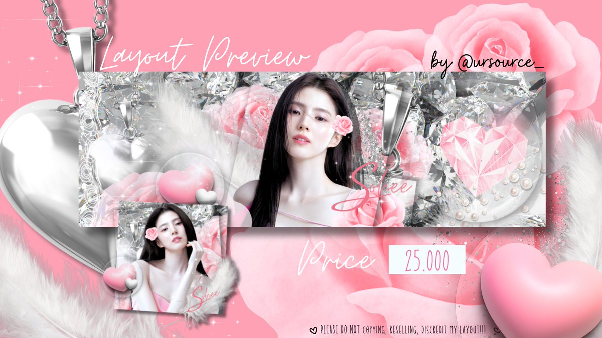 bynciii's tweet image. Help, RT! 감사-감사 ♡

In the gentle blush of a pink rose, her quiet grace and timeless elegance shine through with soft, serene beauty 🌷💫

t: Han Sohee 🩷
#zonauang layout ready stock