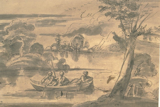 MuseeLouvre's tweet photo. #UnJourUneOeuvre/#WorkOfTheDay
🇫🇷 Trois pêcheurs dans une barque, sur un étang, par Michel II Corneille (1642 - 1708)
🌎 Three fishermen in a boat on a pond, by Michel II Corneille (1642 - 1708)
📍 Département des #ArtsGraphiques
👉 https://t.co/PXYzOxjlr0 https://t.co/9zKzDY7Ir4