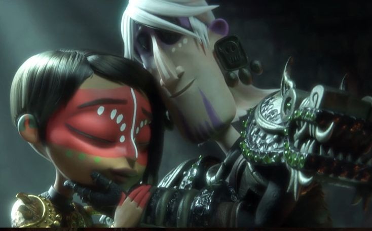 Siempre quise ver "Maya y los tres" pero nunca se me dio la oportunidad, hoy la terminé y estos dos me armaron y destrozaron el corazón en segundos 🌗✨️