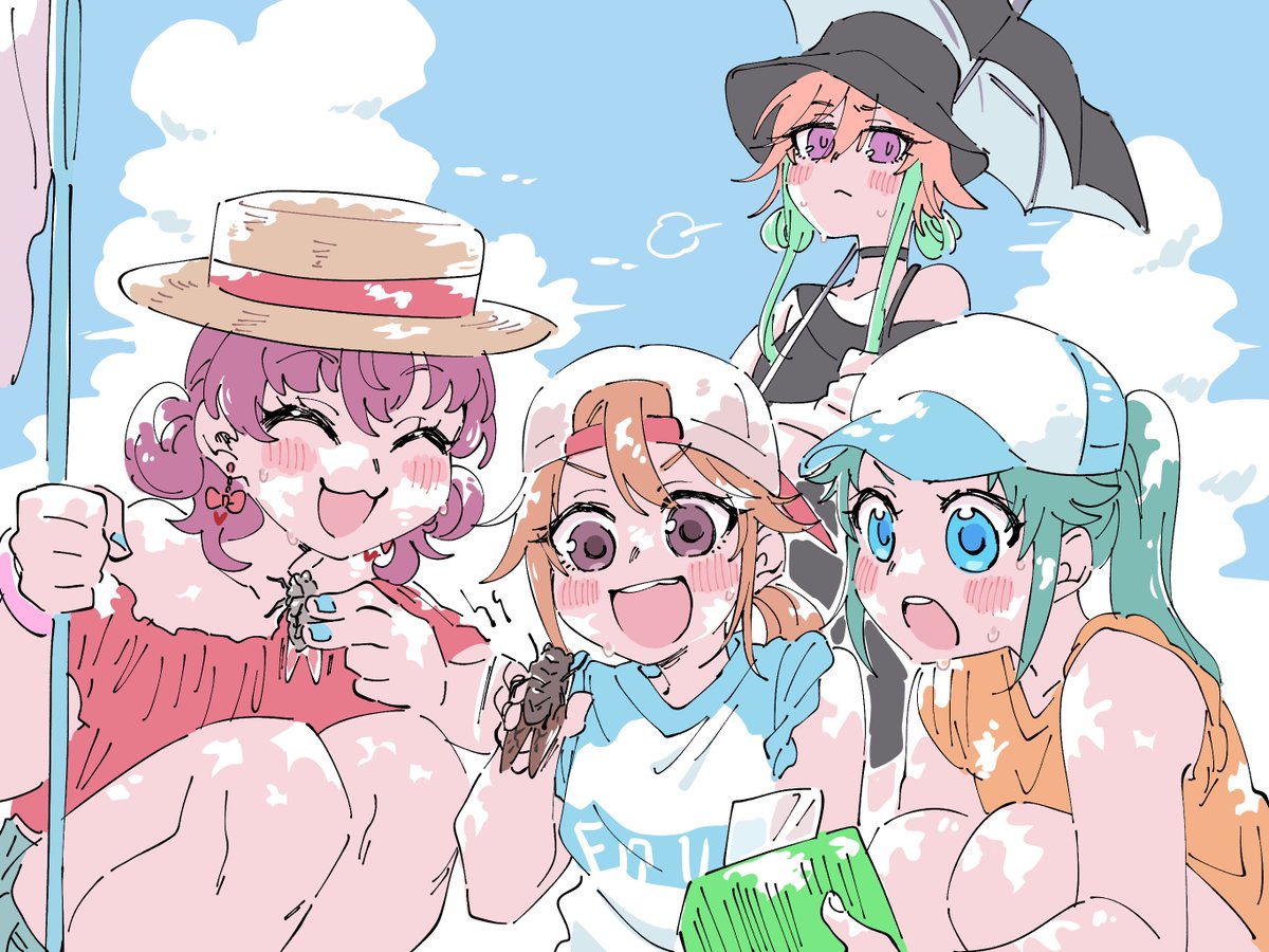 「SUMMERやねん」|うめね🍼skeb再開のイラスト