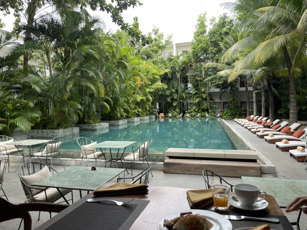 ff_tomoco's tweet image. プノンペンで泊まったホテルは最高だった
現地在住の友人がとってくれたホテル
Plantation Urban Resort &amp;amp; Spa