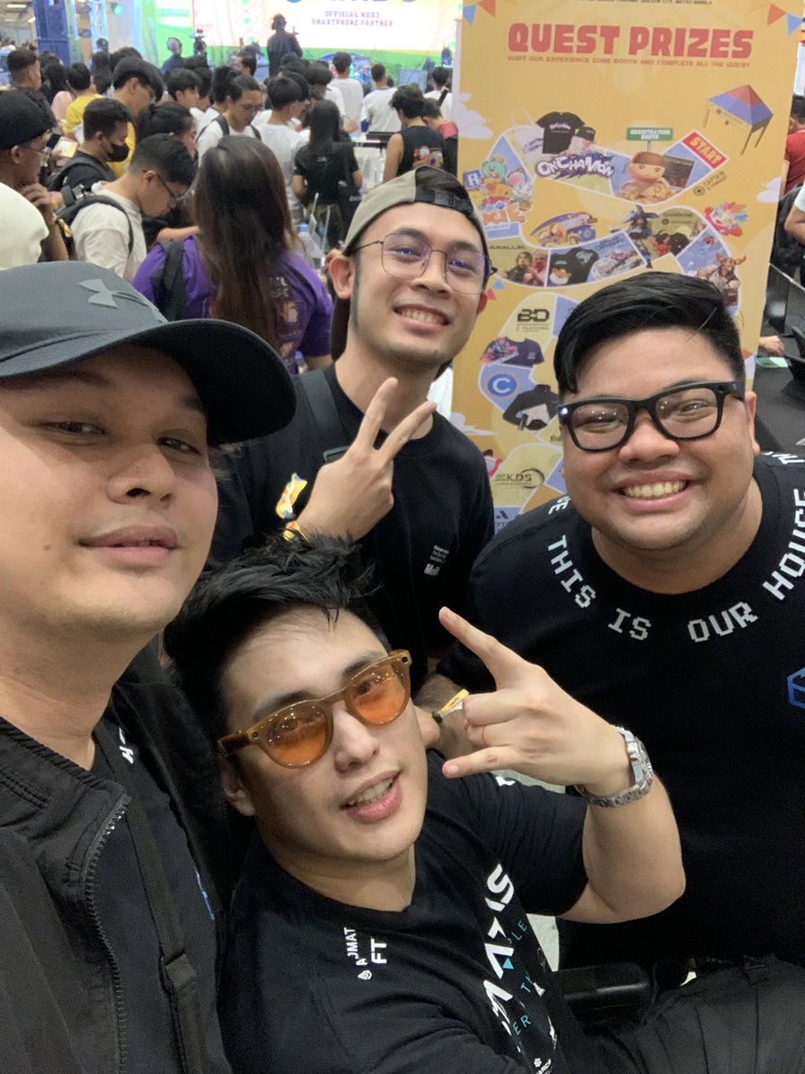 nomadgamefi's tweet image. @theghofficial fam at #YGGRoadtripManila
