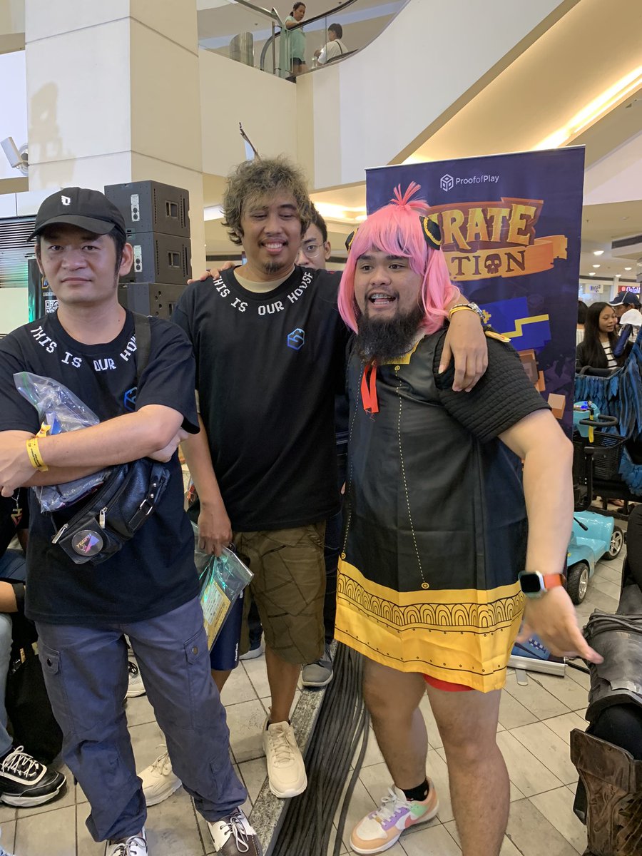 nomadgamefi's tweet image. @theghofficial fam at #YGGRoadtripManila