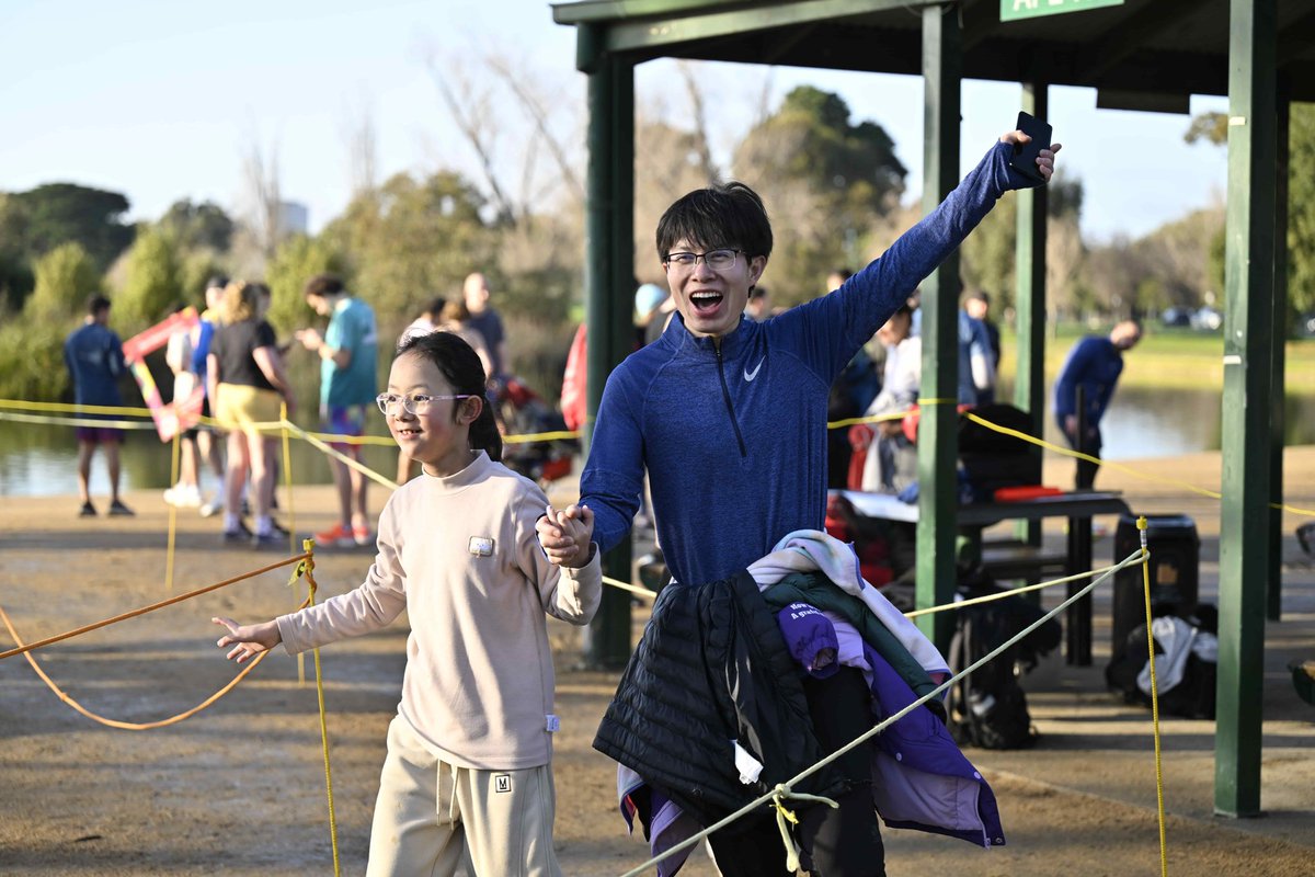 Albert Melbourne parkrun tweet media