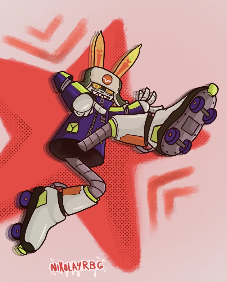 NikolayRBG's tweet photo. JSR called, they said to strike a pose. Second artfight attack for @cistransisomere! 
#artfight https://t.co/DQrkGDtNfb