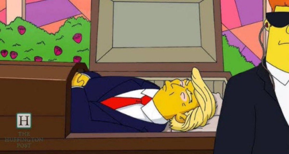 fenilkothari's tweet photo. The Simpsons prediction ❎
Donald Trump’s supremacy✅ https://t.co/HSnCYSaCNT