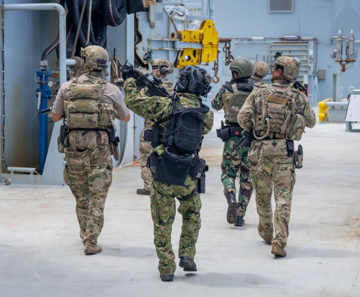 環太平洋合同演習（RIMPAC 2024）にて、アメリカ海軍特殊部隊など