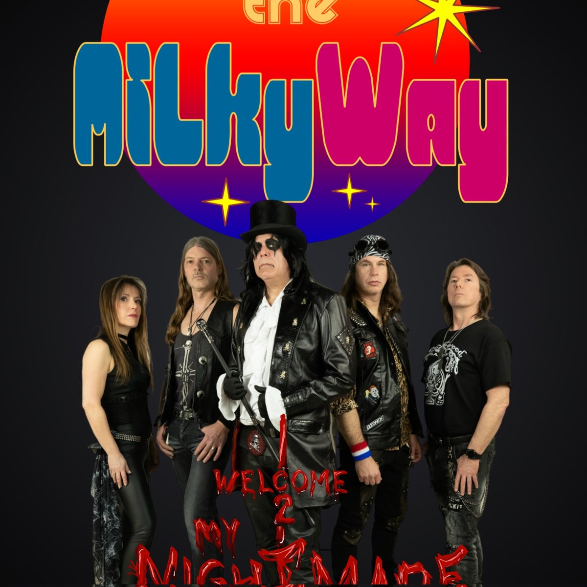 Welcome2MN's tweet image. Sept 7 we'll be rocking the Under the Milkeyway festival in Huissen , the Netherlands ! 
#alicecoopertribute #welcome2mynightmare #underthemilkeywayfestival #alicecooper