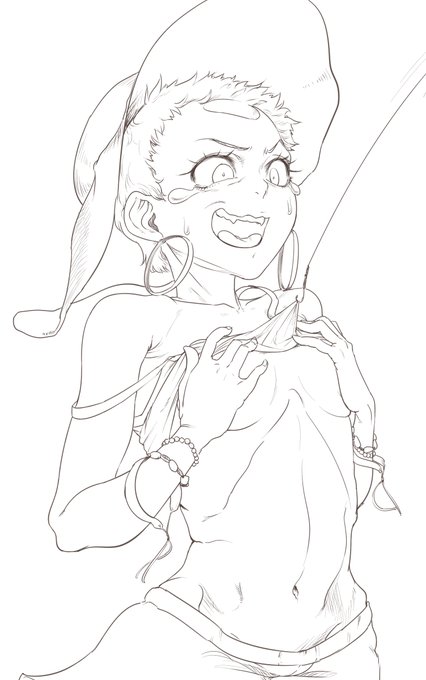 いつか交わしたあの不健全絵描き様との約束を今果たすときが来たwip 