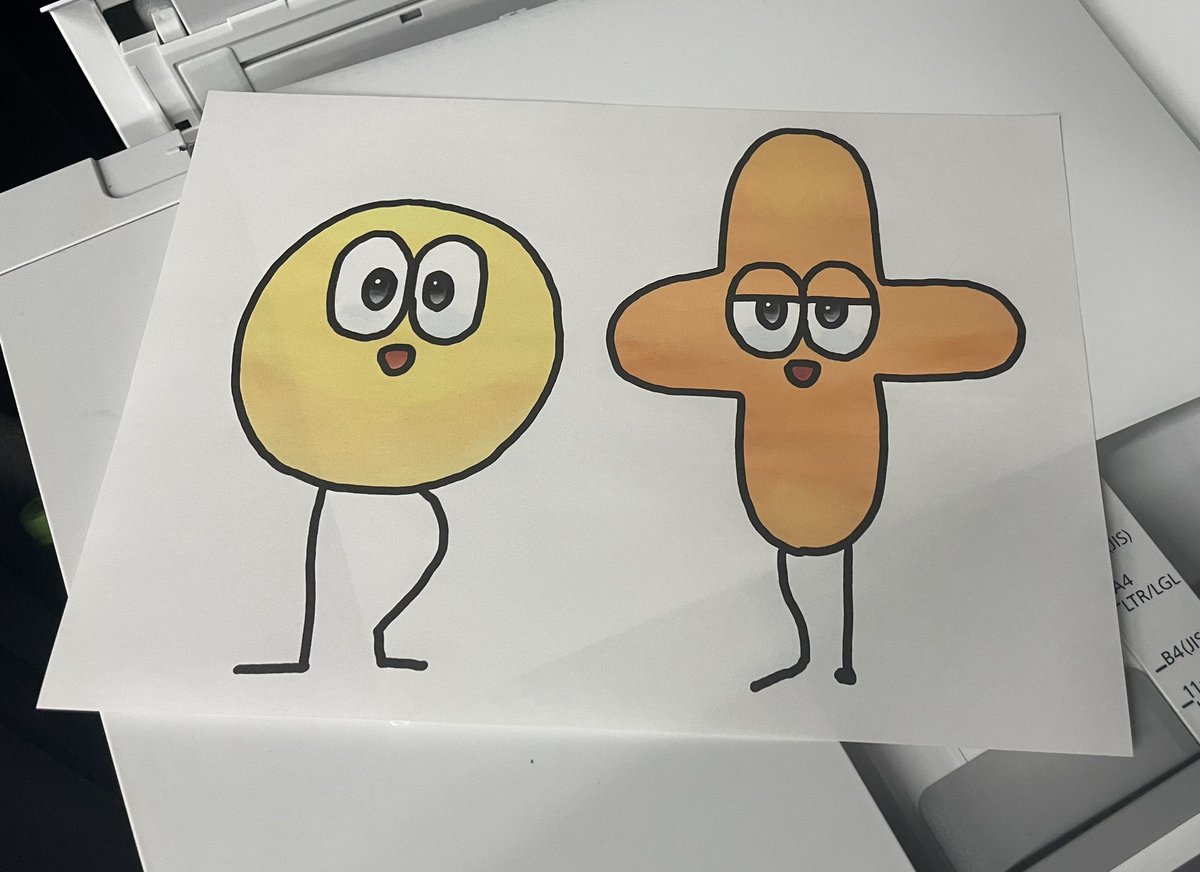 #叶ゼミ のロゴはゼミ生の方が作って下さいました。
「◯」が「かせ」、「+」が「のじ」という名だそうです🤗 