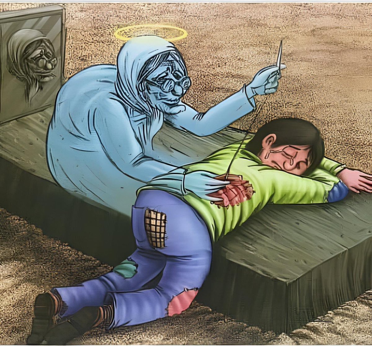 Kasih sayang seorang ibu sepanjang masa.