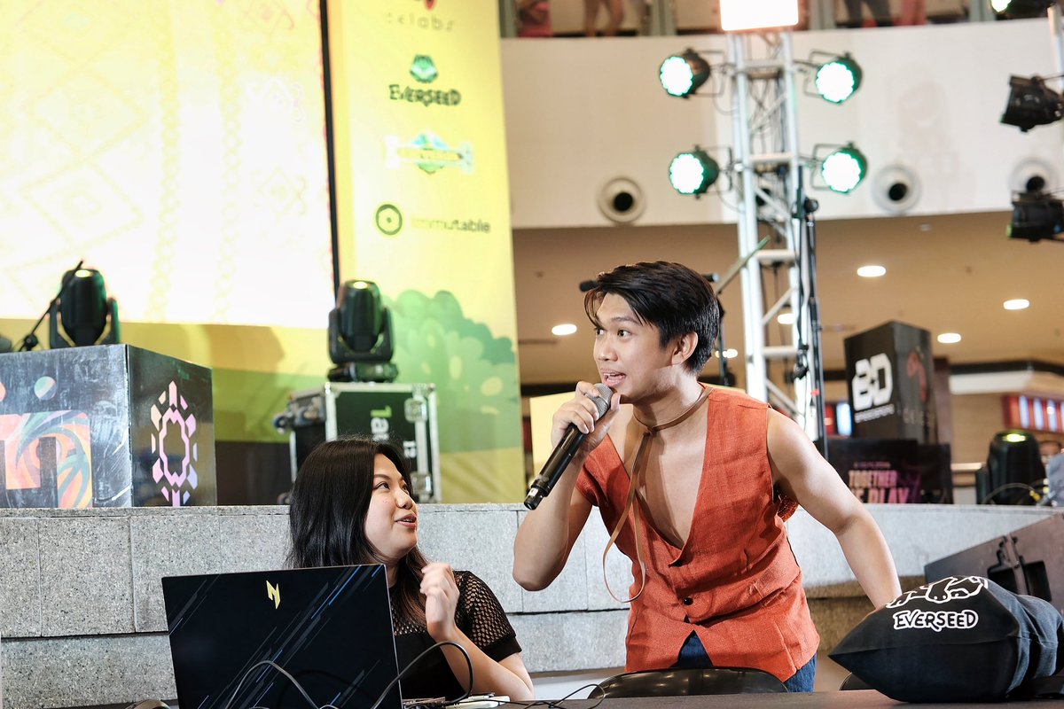 MFWCaravan's tweet image. INTERN UPDATE

Join @MiccoloSolis, @NFTmunchiess, and all #YGGRoadtripManila attendees as they defend their base in @playEverseed! 🌱🎮 Don't miss the action!
