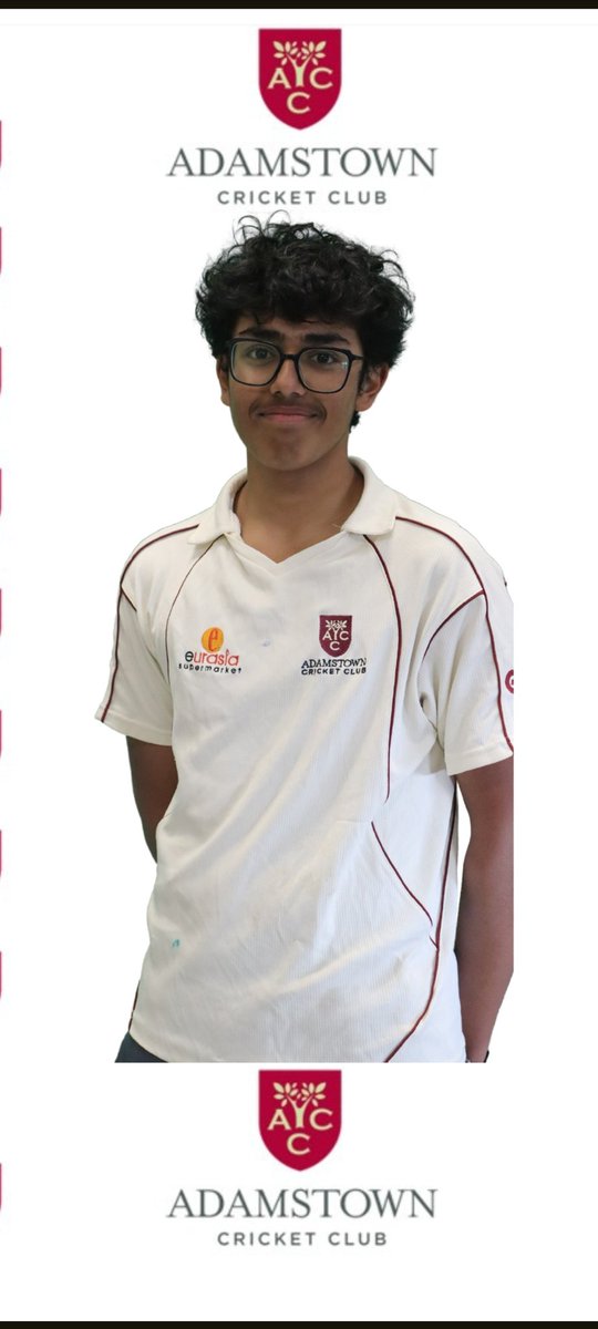 ACC_Cricket's tweet photo. Happy to share Adamstown CC's  Sidharth Biju is selected to represent Ireland in the U15 category. Sidharth is part of a 14 member squad that will tour England and Scotland late July, early August. Go well lad, proud of you buddy!

https://t.co/hX86DlHrf8 https://t.co/zuCuu7LpHK
