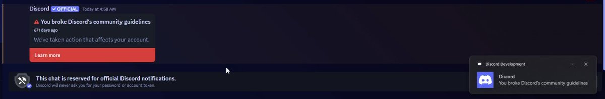 XoticBlacket's tweet photo. @discord_support My Discord account was disabled a couple of weeks ago for something I did over 670 days ago, I have made support tickets but only gotten responses from bots, what can you do to help me out? https://t.co/iRx2KIdw0q