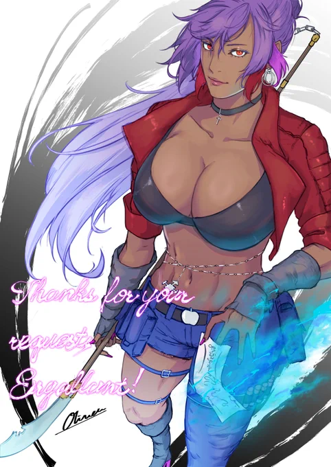 Commission: OC #skeb