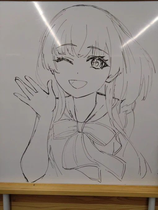 〜本日のホワイトボードおらくがき〜
